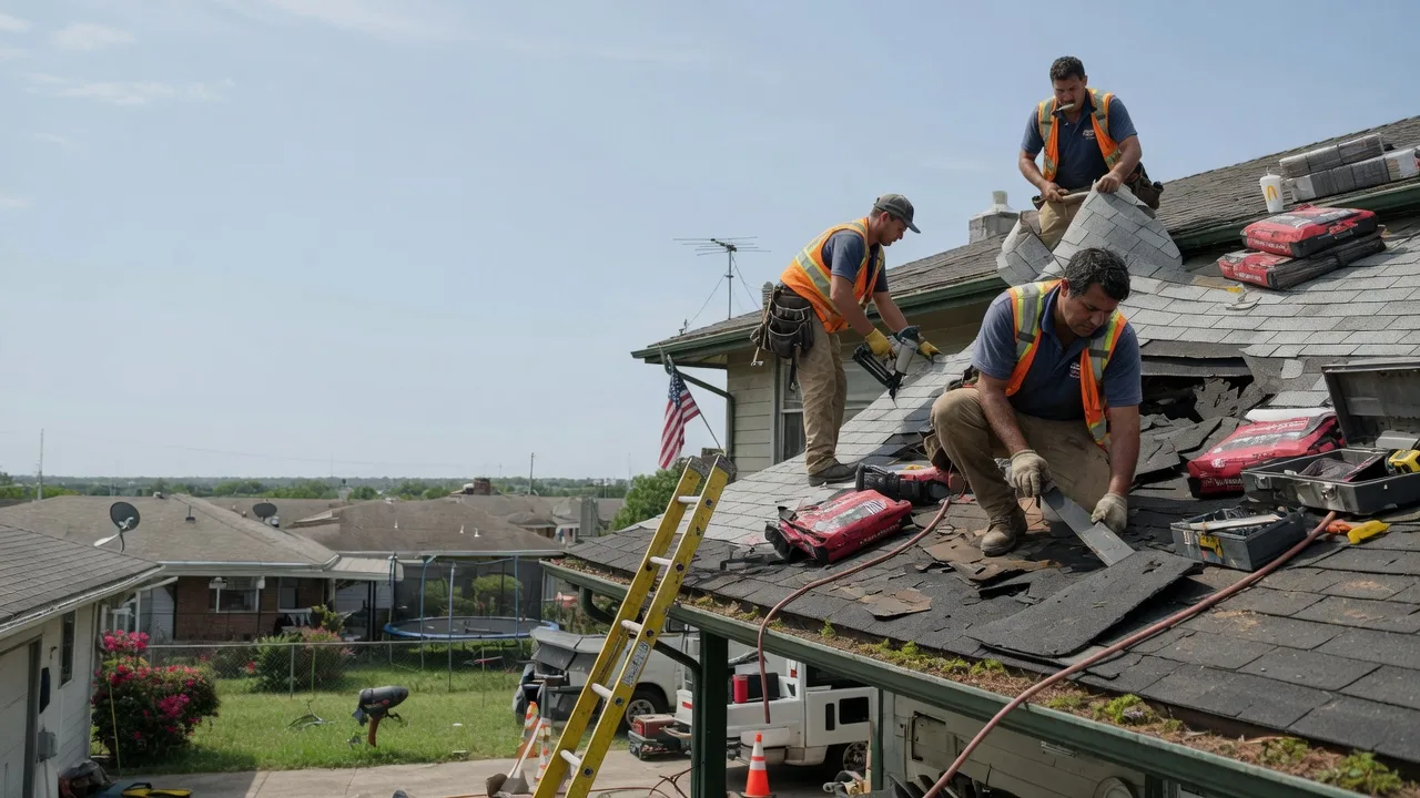 Roof Repair in New Bloomington, OH near me
